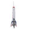 Tin Rocket Toy MS378 Vintage Decorative Collectible Rocket Ship Model for Home Bar Store