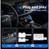 2026 Новый проводной в беспроводной CarPlay Универсальный 2-в-1 Мини-адаптер Android Auto Умная коробка Plug and Play Автоматическое подключение Обновление OTA