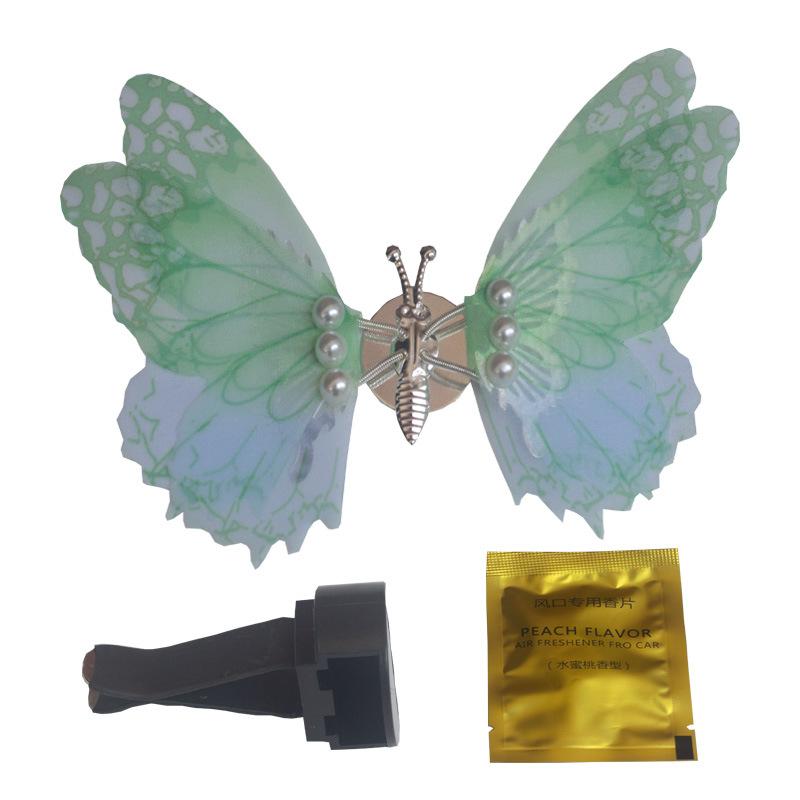 Crerative Moving Butterfly Car Air Outlet Perfume Decoration Clip Car Interior Aromatherapy Fresheners Diffuser Accessory