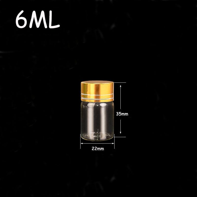 Mini Transparent Glass Cork Stopper Home Decoration 5-14ml Wishing Bottle DIY Pendants Empty Storage Vials Empty Sample Jar Beads