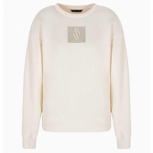 Armani Exchange Womens/Ladies Crew Neck Regular Sweatshirt