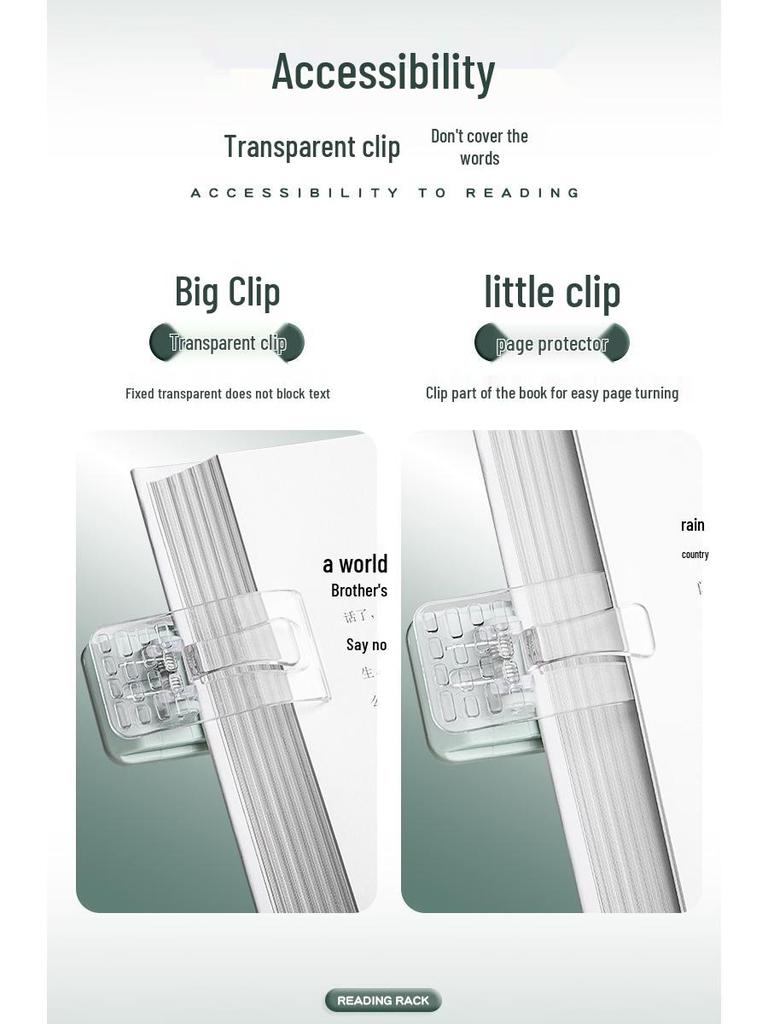 Adjustable Multifunctional Reading Stand & Bookshelf for Students