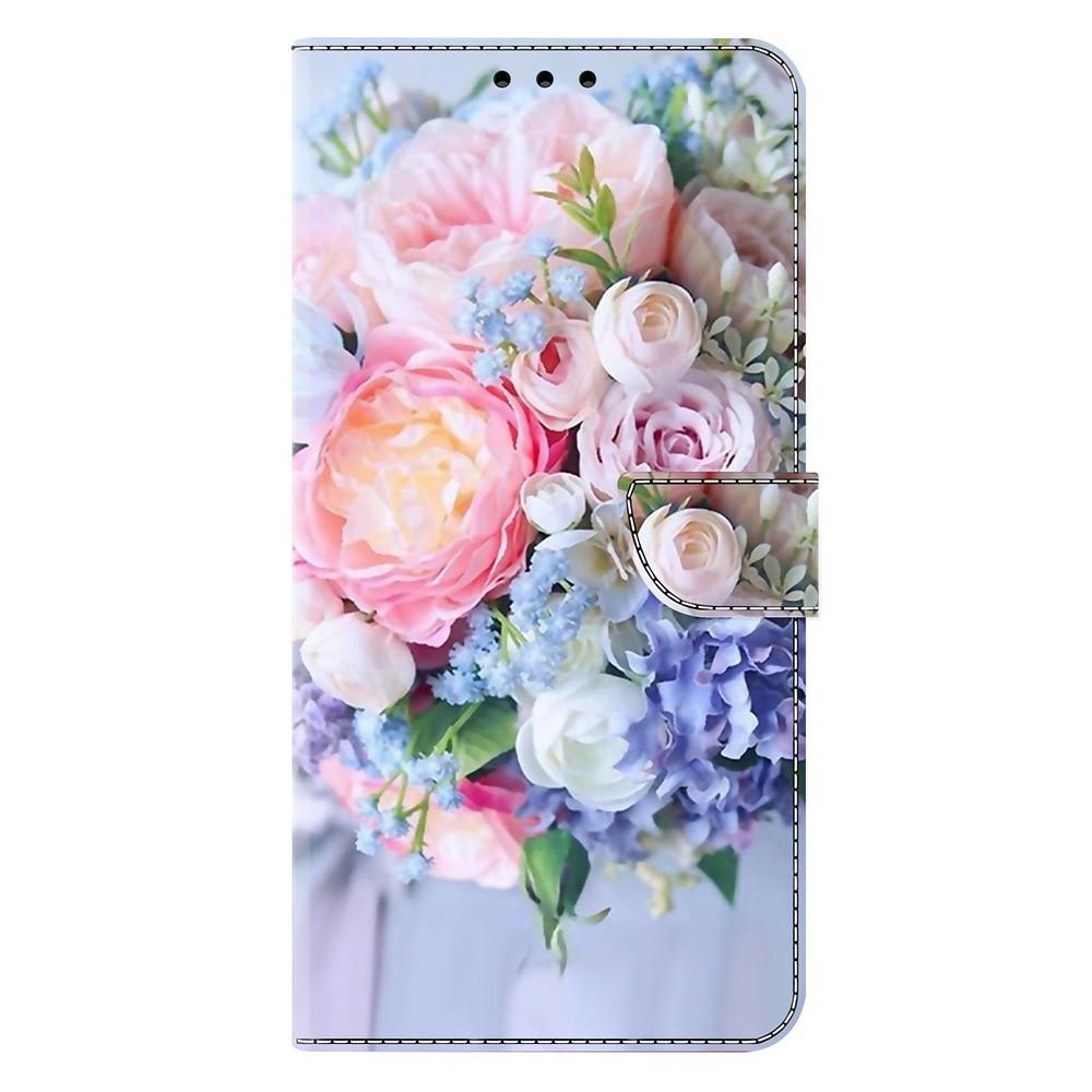 Чехол-кошелек для Xiaomi Poco M8 5G/Redmi Note 15 5G (Глобальный)/15 4G (Глобальный) Кожаный чехол для телефона с 3D-рисунком и магнитной застежкой