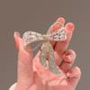 Bow Tie Brooch Female Simple Personality Pin Anti-Light Corsage