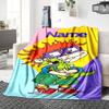 Custom Name Tom Jerry Bath Time blanket for Couch & Bed, Plush Cozy Fuzzy Blanket Super Soft & Warm Blankets for Fall and Winter. 0908159