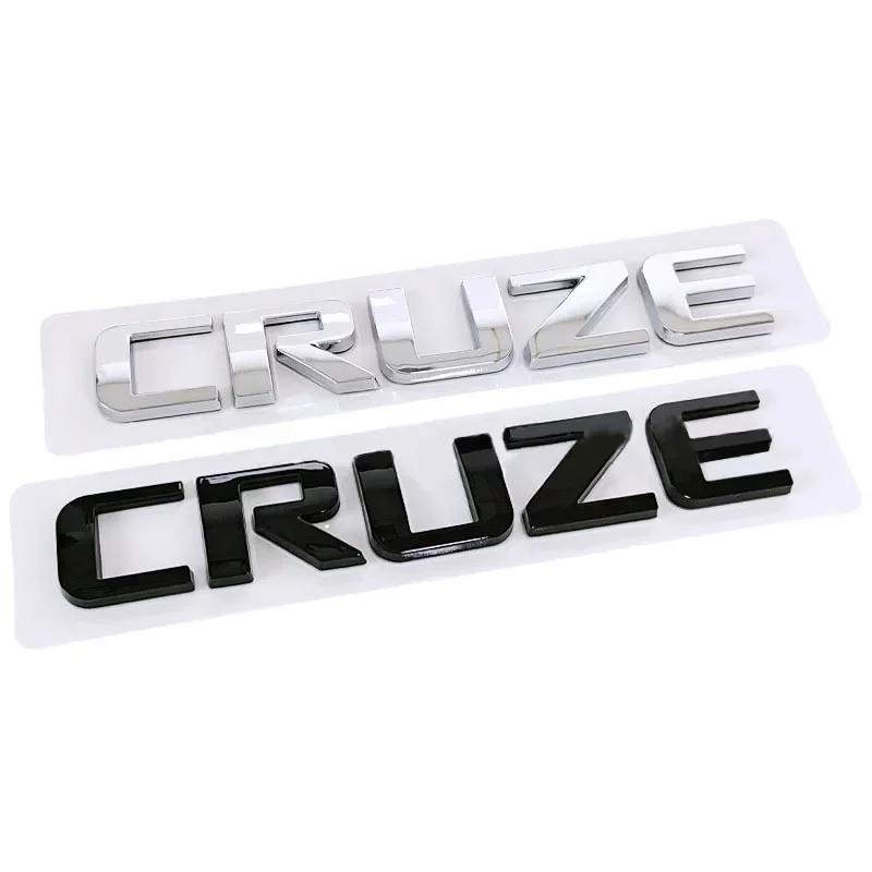 14.5x2.2см ABS для Chevrolet Cruze Логотип Наклейка Эмблема на Бок Кузова Автомобиля Наклейка на Задний Багажник Декор Салона Авто