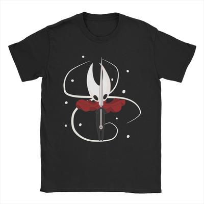 Мужские футболки Hornet silksong Hollow Knight Смешные 100% Хлопок Футболка с коротким рукавом Футболка Круглый вырез Одежда 4XL 5XL 6XL