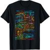 Colorful Art Graphic Motif Artwork T-Shirt