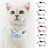 Pet Collar Comfortable Anti-Lock Bowknot Buckle Cat Dog Collar Safety Belt Pet Accessories