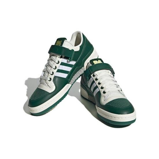 adidas Forum 84 Low Колледжский зеленый/Облачно-белый/Не совсем белый - HQ7002