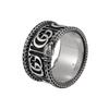 Серебряное кольцо GG Marmont со змеей, унисекс, ювелирное изделие 577201-J8400-0811