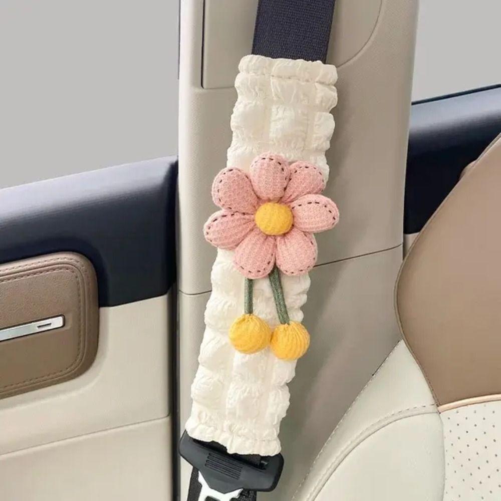 Decoration Car Seat Belt Cover Delicacy Seatbelt Shoulder Pads Car Accessories