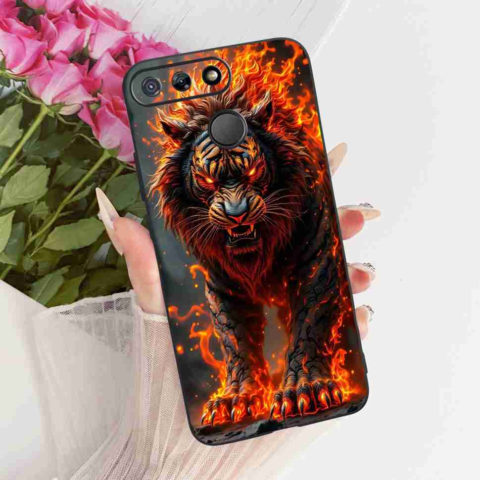 For Itel P15 5.0" Case Fashion Colorful Cartoon Soft Silicone TPU Black Cover For Itel p15 ITEL P 15 Phone Cases Bumper Fundas