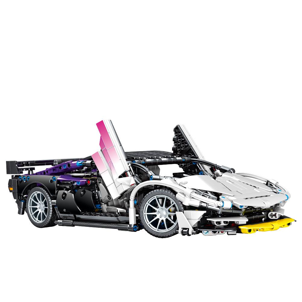 Спортивные машинки Строительные блоки Игрушки Взрослые наборы 1:14 MOC Building Set Модель гоночного автомобиля для мальчиков 12-16 8-14 лет 1404 детали