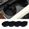 2Pcs Silicone Material Cup Holder Insert Pads Dustproof Cup Mat Car Cup Holder Coaster  Vehicles Use