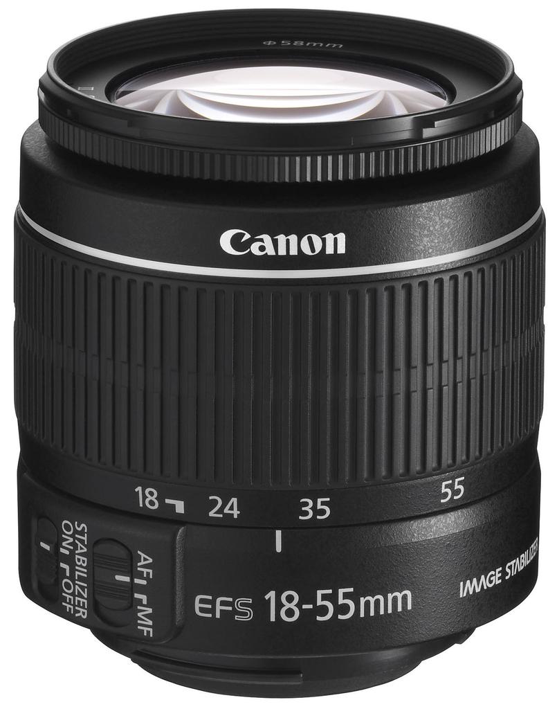 Canon Standard Zoom Lens IS II Compatible EF-S18-55mm F3.5-.5.6 APS-C