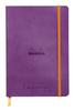 Rhodia Rhodiarama Goal Book Dotted 240 Italian Leatherette Purple Notebook, A5, Grid, Pages, Cover, (cf117750)