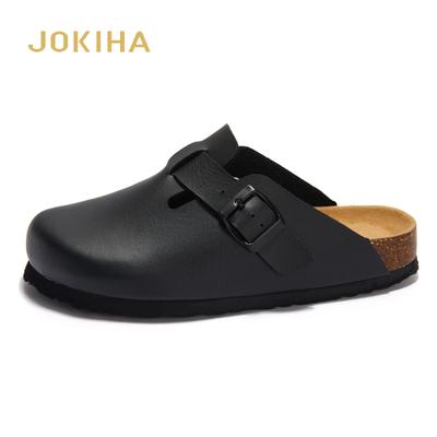 2024 женские закрытые носки пробковые тапочки из искусственной кожи сандалии сандалии для женщин садовые сандалии унисекс размер 35-45