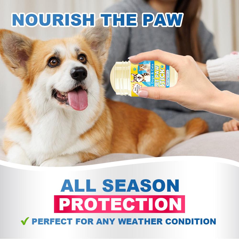 Палочка для лап и носа питомца-Успокаивает и защищает лапы питомца-Помогает при трещинах на носу и подушечках лап-Для носа и пальцев лап, 40 г