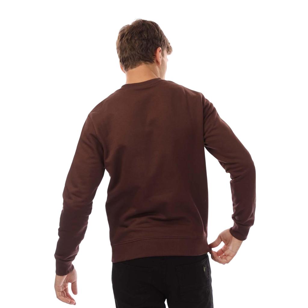 Lyle & Scott Mens Brushed Back Crew Neck Sweatshirt