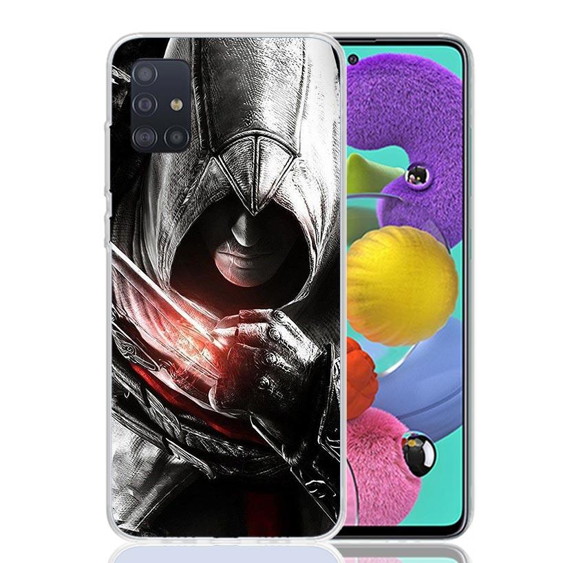 Чехол для телефона A-Assassins Game Creed для Samsung Galaxy A52 A51 A50S A12 A22 A32 A72 A10S A30S A31 A71 Note 20 Ultra 10 Plus S10 Ga