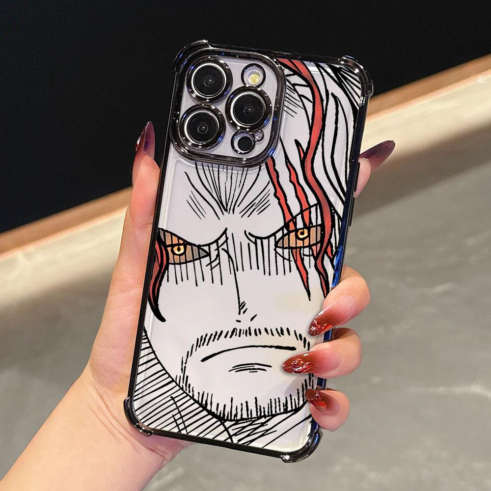 Мягкий чехол с персонажами One Anime Piece для iPhone 17 Pro 16 15 14 13 12 11 Pro Max Чехол 17 Plus 17E 16E 17Air Силиконовая крышка для телефона