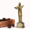 Статуэтка Иисуса, бразильская статуя Христа-Искупителя, настольная скульптура, изделия из металла, Биг-Бен, всемирно известное здание, домашний декор