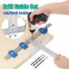 Detachable Hole Punch Jig Tool Drill Guide Sleeve for Cabinet Hardware Wood Drilling