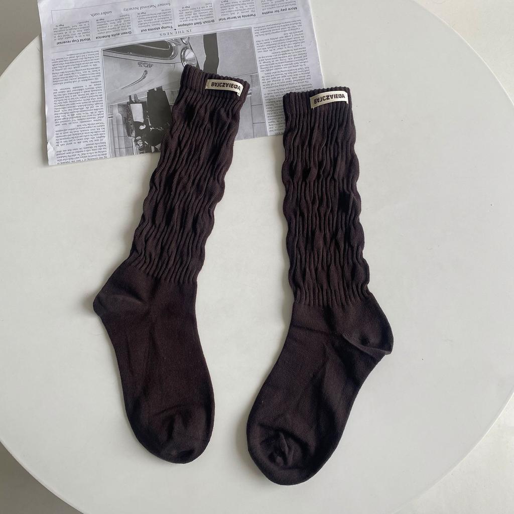 British Style Plaid Women Stockings Long Socks Japanese Style High School Students Thigh High Socks Girls Kawaii Cute Knee Socks