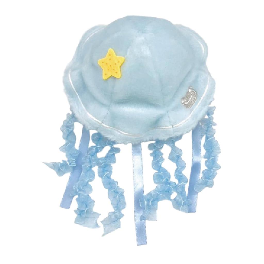 Пиклз Друзья Медузы В14 х Ш20 х Г3см [Nakajima Corporation] Лягушка, Море, Шляпа, Синий, 206596-25,