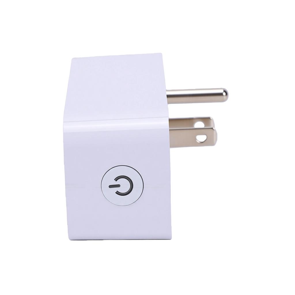 Умная WiFi Розетка с Двумя Гнездами 10А Голосовое Дистанционное Управление Розетка Таймер 2,4 ГГц Беспроводное Соединение