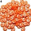 100Pcs Round Candy Color Resin DIY 2 Holes Buttons Scrapbooking Sewing Accessory