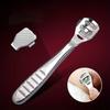 1 Set Stainless Steel Foot Shaver And Heel Hard Skin Remover With 10pcs Blades, Foot Care And Pedicure Tool Set