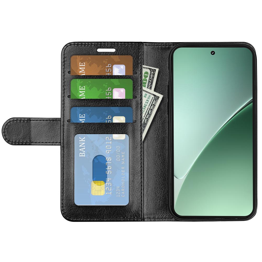 Для Xiaomi 15 Pro Wallet Case Crazy Horse Texture Stand Leather Phone Cover