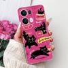Чехол для OPPO Reno13 Pro 5G CPH2697 Модный Цветок Бабочка Мягкий Силиконовый Чехол для Телефона Для OPPO Reno 13 CPH2689 Reno13Pro Бампер