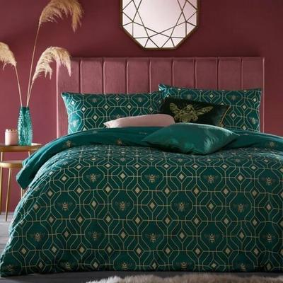 Комплект пододеяльников с геометрическим узором Bee Deco