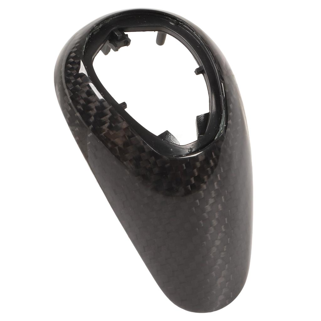 Gear Shift Knob Cover Carbon Fiber Decorative Shifter Head Trim Replacement for M2 F87 M4 F82 M3 F80 M5 F90 Glossy