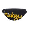 Li Ning X Disney Серия Микки Ткань с принтом букв Сумка через плечо Унисекс Сумки Черный Желтый ABLS087-1