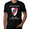 ФУТБОЛКА RIVER PLATE FC черная хлопковая футболка однотонная для мужчины упаковка футболка для мужчины 100 процентов хлопка Футболка