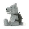 JELLYCAT Woods Animal Series Backpack Wolf Fun Doll Plush Doll 22cm high