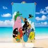 Quick Dry Beach Towel Barbapapa Pattern, Lightweight Absorbent Towel for Pool Beach Vacation Use