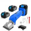 6 Gears 35 Teeth Electric Sheep Goat Shearing Machine Wireless Portable Farm Sheep Wool Shaving Clipper Shear Tool