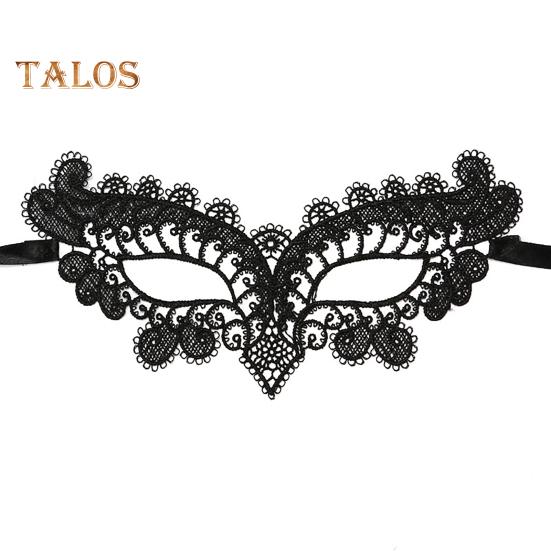 Черная кружевная маска, сексуальная полая маска на половину лица, дышащая маска для вечеринки, венецианские костюмы для маскарада, косплея, карнавала