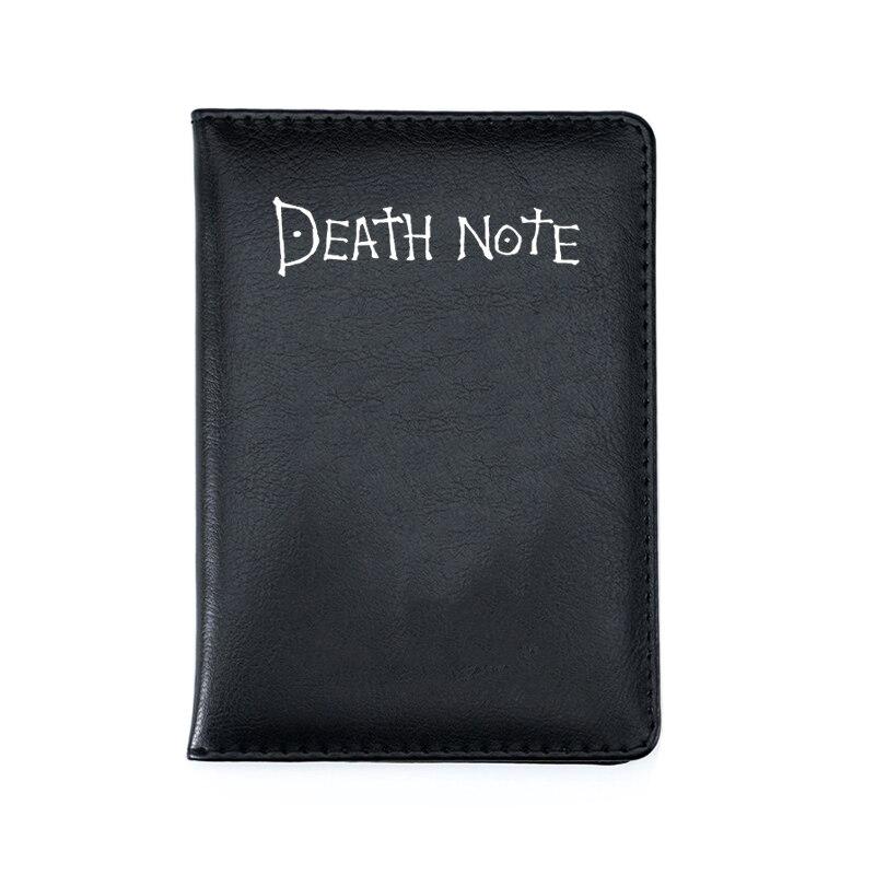 Обложка для паспорта The World Death Note Обложка для паспорта в стиле аниме Black Edition