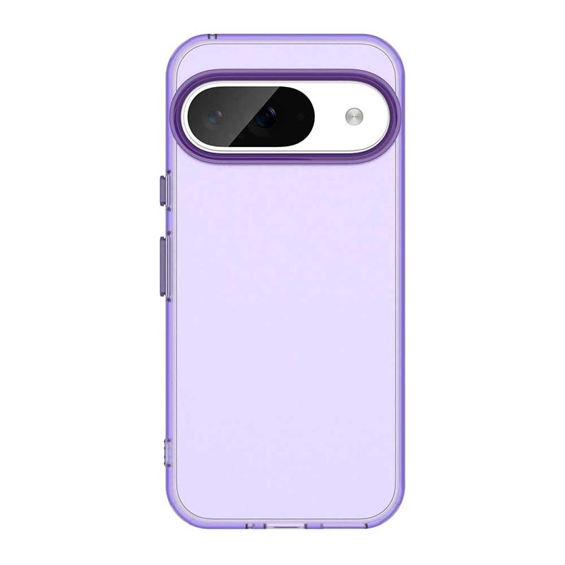 Чехол для Google Pixel 9 на Illusion Frosted Translucent Skin-feeling Hard Silicone Cover для Google Pixel 9 8 Pro 8A Clear Caque