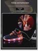 Best-Selling Children's LED Light-Up Shoes – USB Rechargeable Spider Design Sports Sneakers for Boys and Girls