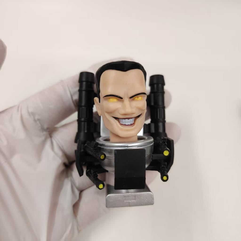 Оригинальная Фигурка Человек-Скибиди Туалет Человек-Камера Человек-ТВ Человек-Динамик Модель Фигурки Действия Украшения ПВХ Кукла Игрушка Забавный Подарок для Детей