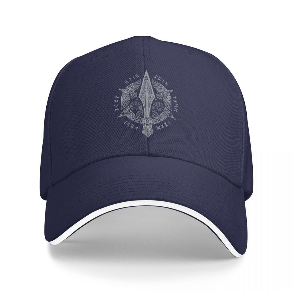 Скандинавские викинги Скандинавия Символ Одина Бейсболки Snapback Кепки-бейсболки Дышащие Повседневные Кепки для улицы Унисекс