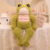 Girl heart ugly cute muscle frog doll plush toy duckling doll children sleep with soothing doll