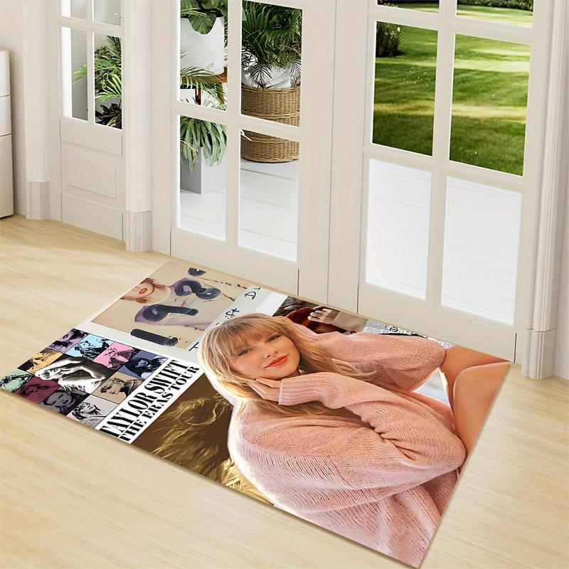 Taylor Swift Eras Tour Carpet Rug Soft Washable Antislip Home Living Room Sofa Mats Personalized Christmas Rug